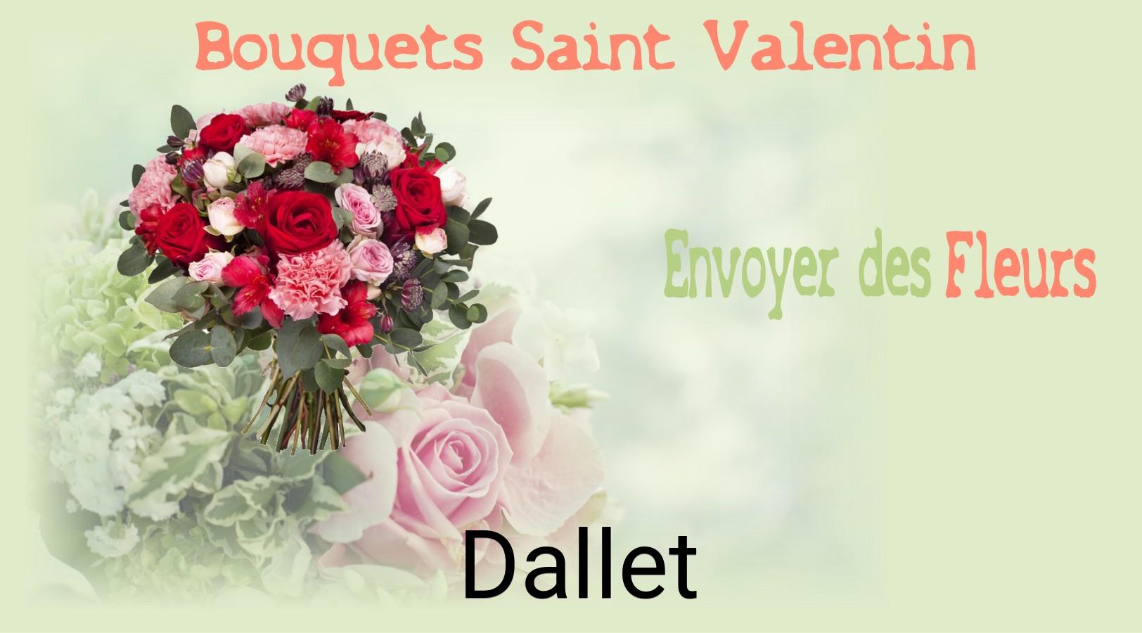Roses de Saint-Valentin livrées à Dallet